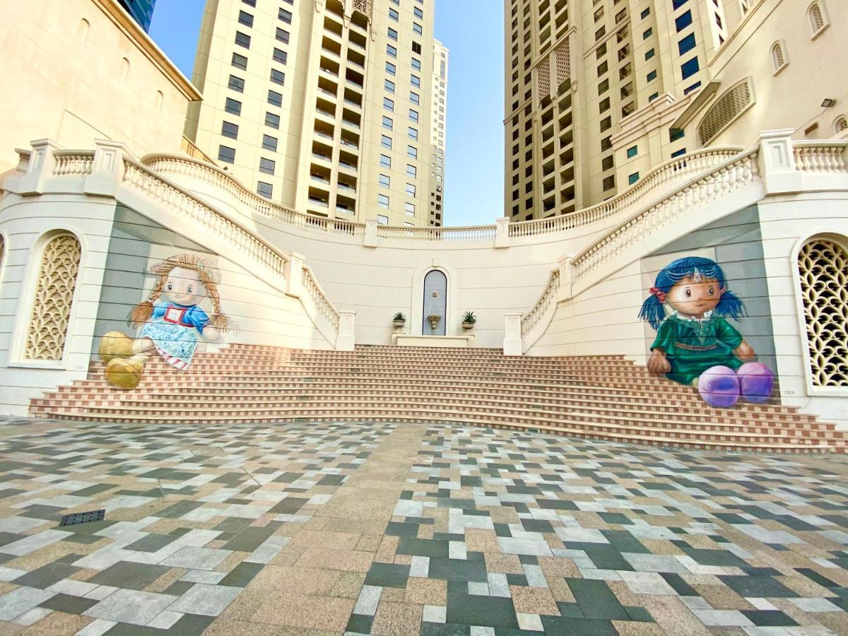 Ferienwohnung Marco Polo - Marvelous & Luxurious Apt With Dubai Eye & Sea View Exterior foto