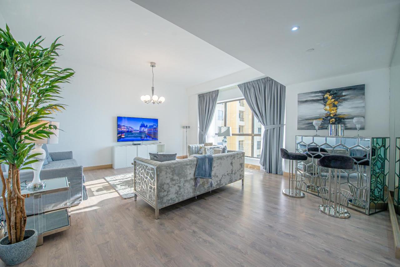 Ferienwohnung Marco Polo - Marvelous & Luxurious Apt With Dubai Eye & Sea View Exterior foto