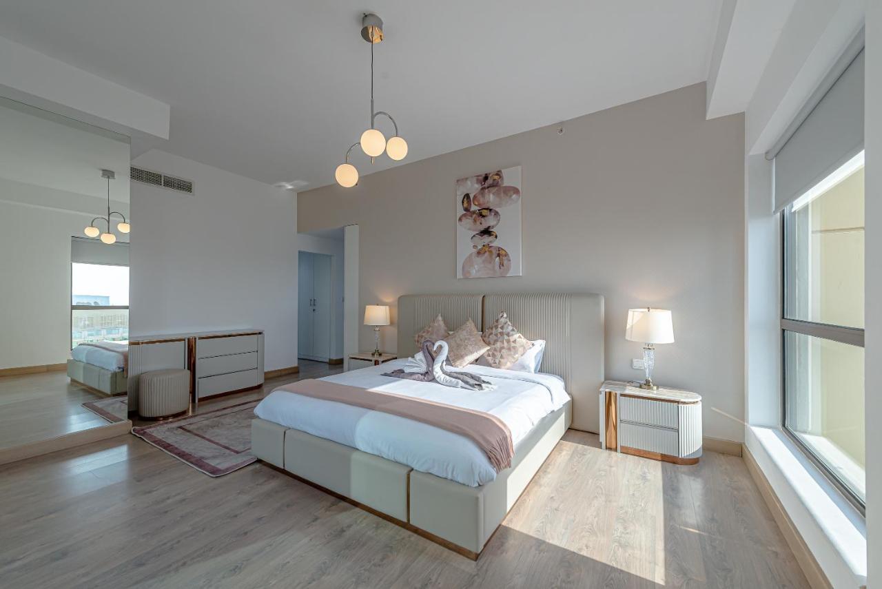 Ferienwohnung Marco Polo - Marvelous & Luxurious Apt With Dubai Eye & Sea View Exterior foto